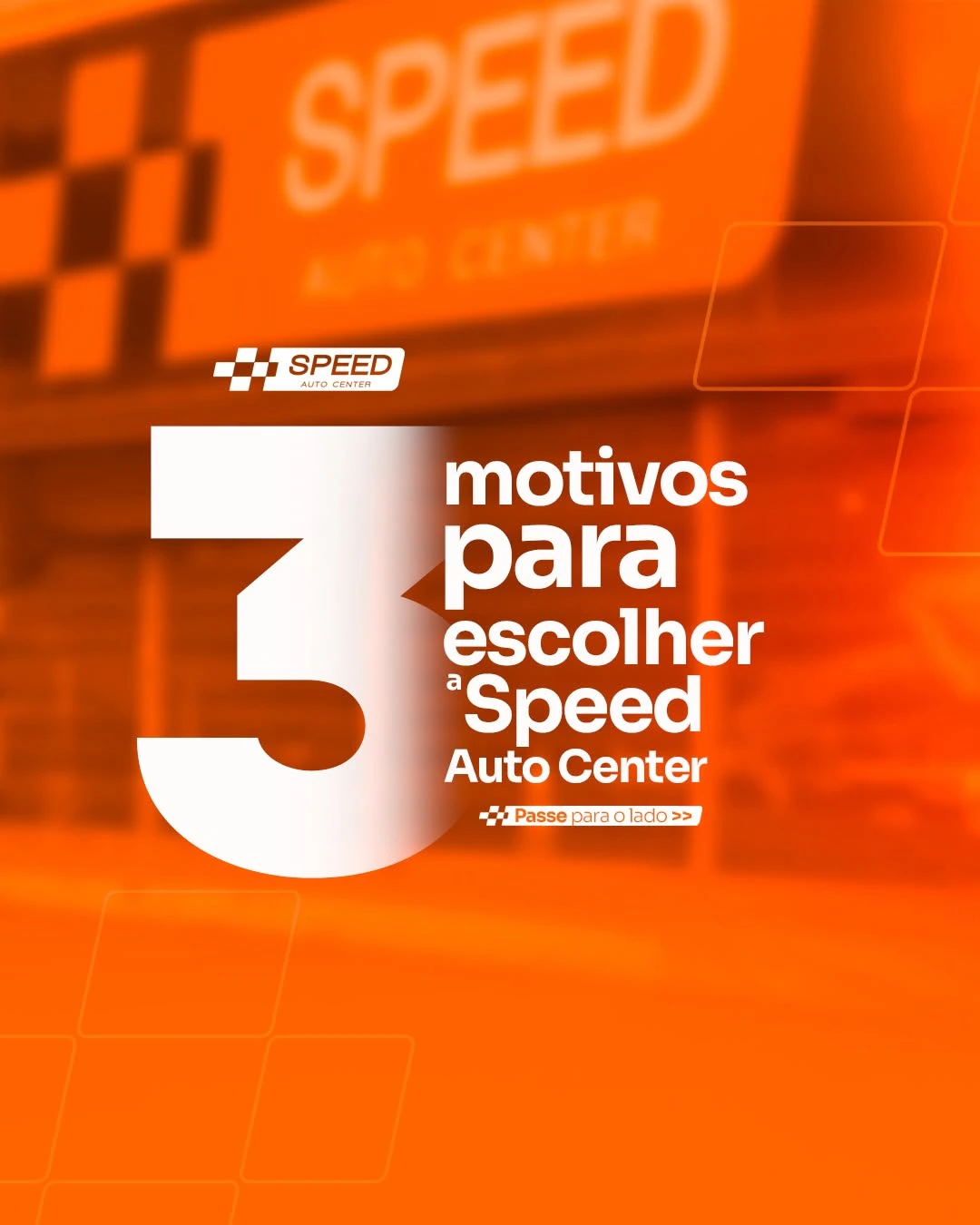 Social media desenvolvido para Speed Auto Center